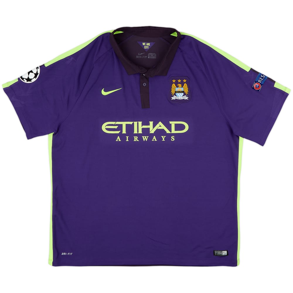 2014-15 Manchester City Third Shirt - 7/10 - (3XL)