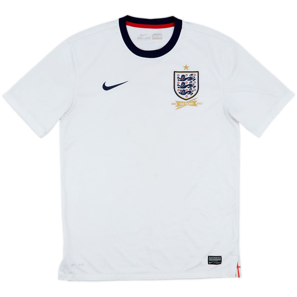 2013 England 150th Anniversary Home Shirt - 5/10 - (M)