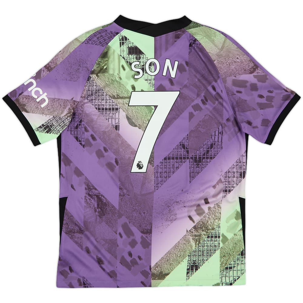 2021-22 Tottenham Third Shirt Son #7 - 10/10 - (L)