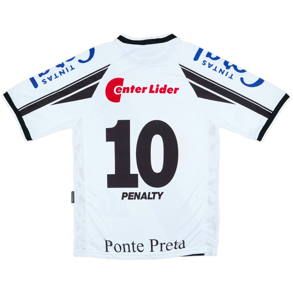 2001 Ponte Preta Home Shirt #10 - 8/10 - (S)