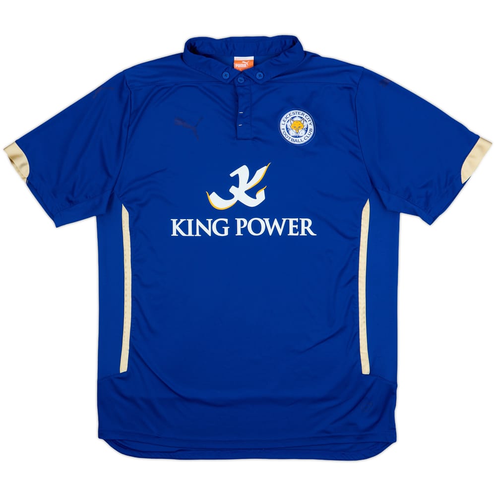 2014-15 Leicester Home Shirt - 4/10 - (XL)