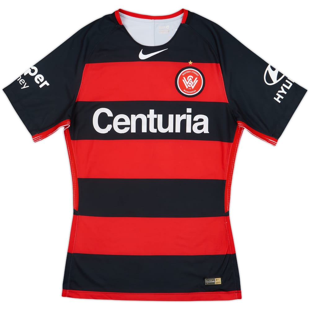 Camiseta de local versión jugador del Western Sydney Wanderers 2017-18 #54 - 7/10 - (S)