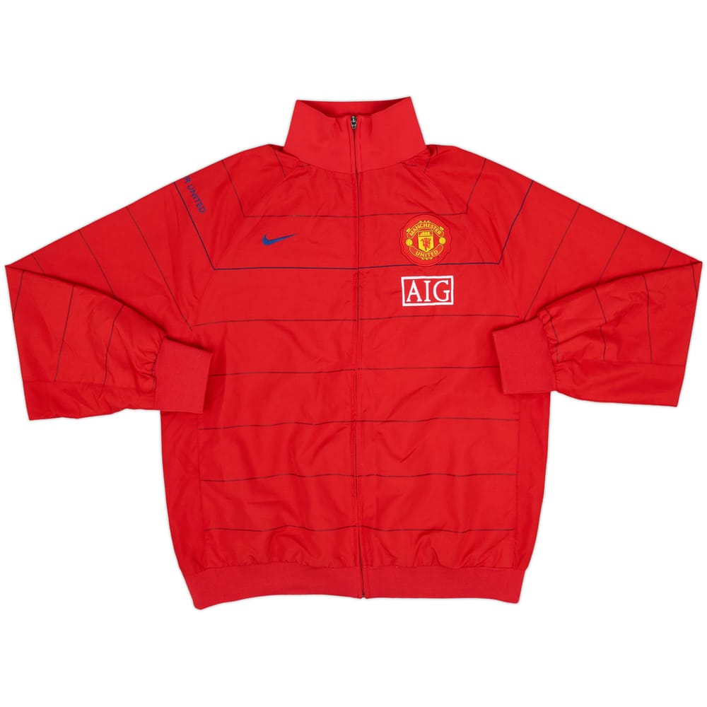 2008-09 Manchester United Nike Track Jacket - 10/10 - (L)