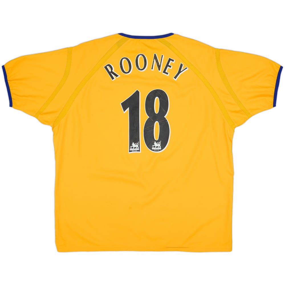 2003-04 Everton Away Shirt Rooney #18 - 6/10 - (XXL)