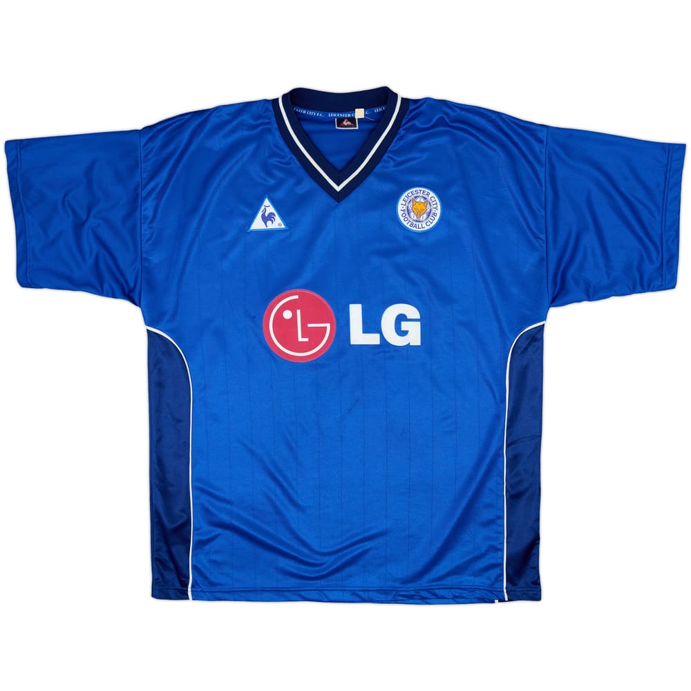 2002-03 Leicester Home Shirt - 9/10 - (XL)