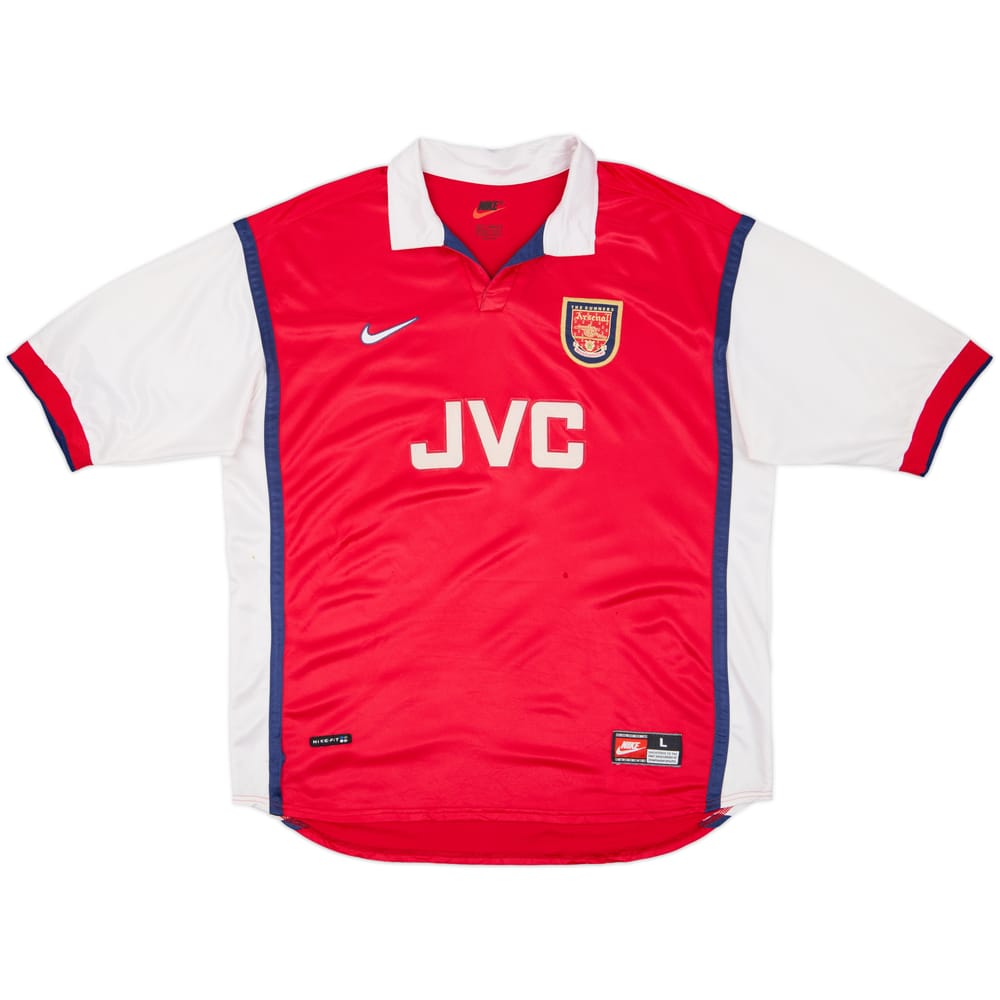 1998-99 Arsenal Home Shirt - 5/10 - (L)