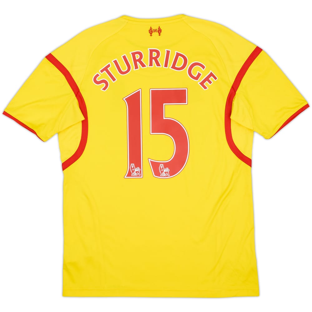 2014-15 Liverpool Away Shirt Sturridge #15 - 9/10 - (S)