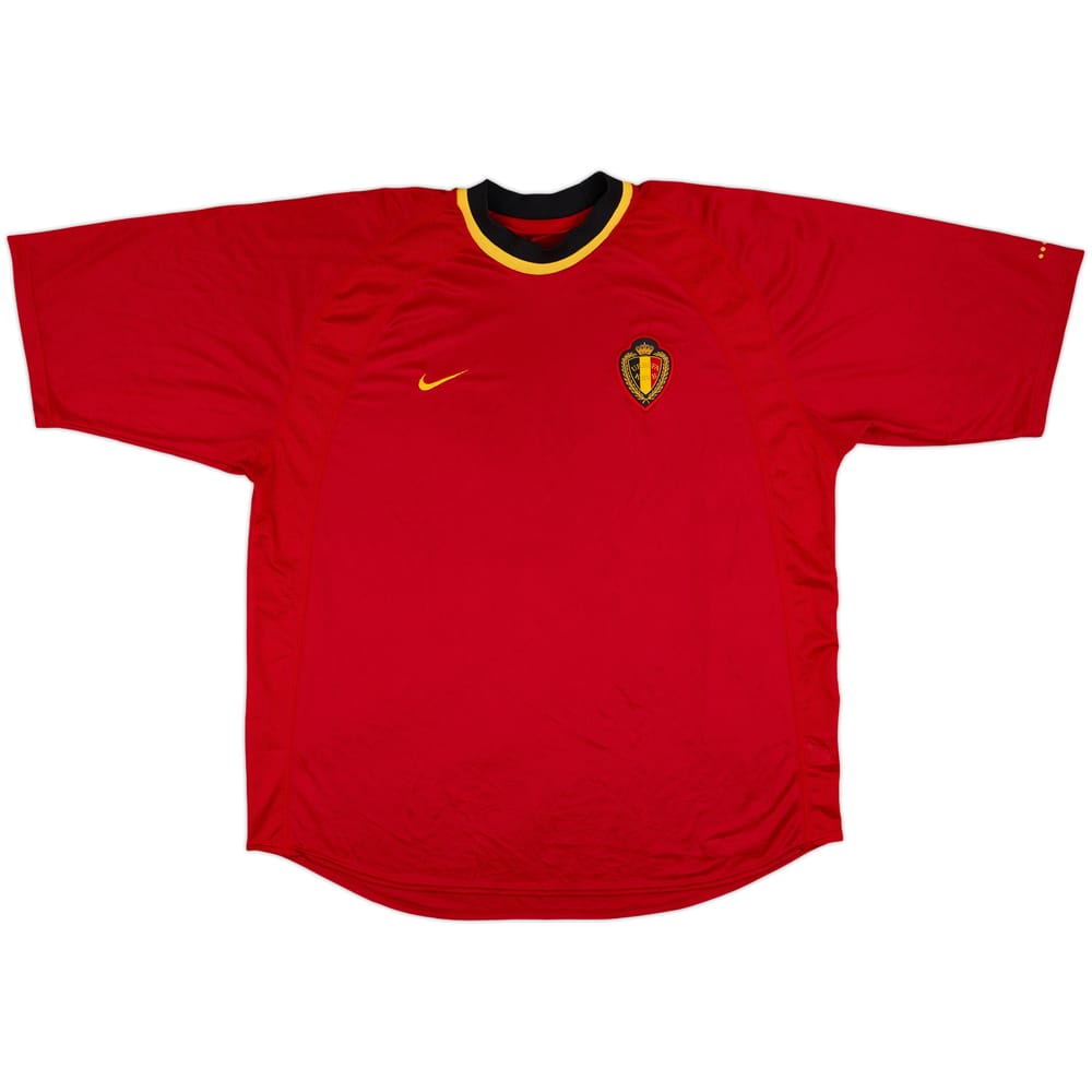 2000-02 Belgium Home Shirt - 9/10 - (XL)