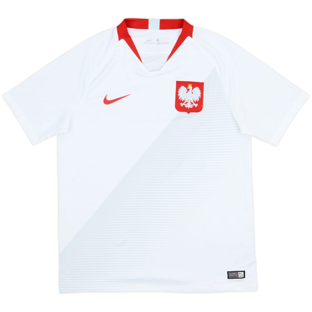 2018-19 Poland Home Shirt - 8/10 - (M)