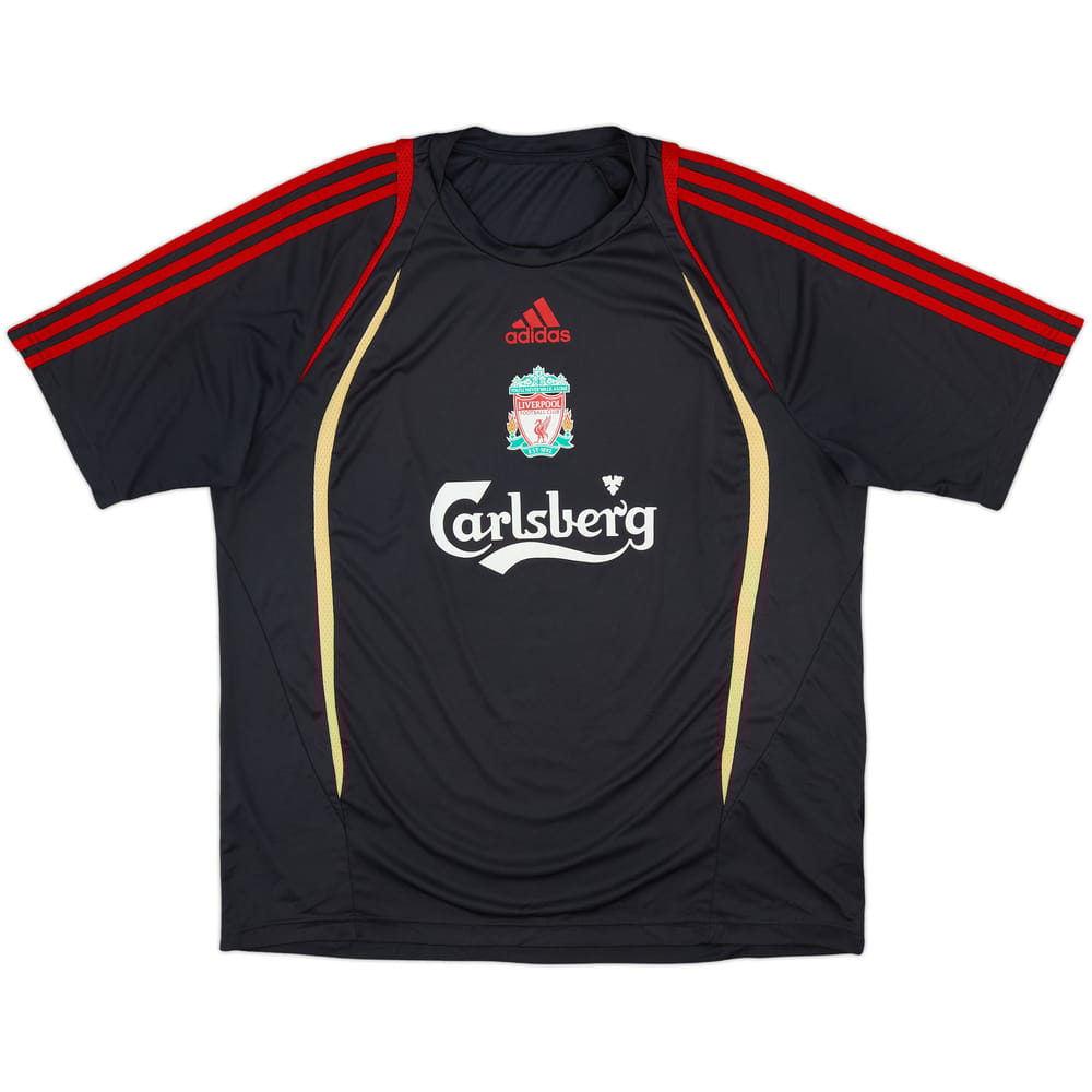 2009-10 Liverpool adidas Training Shirt - 8/10 - (XL)
