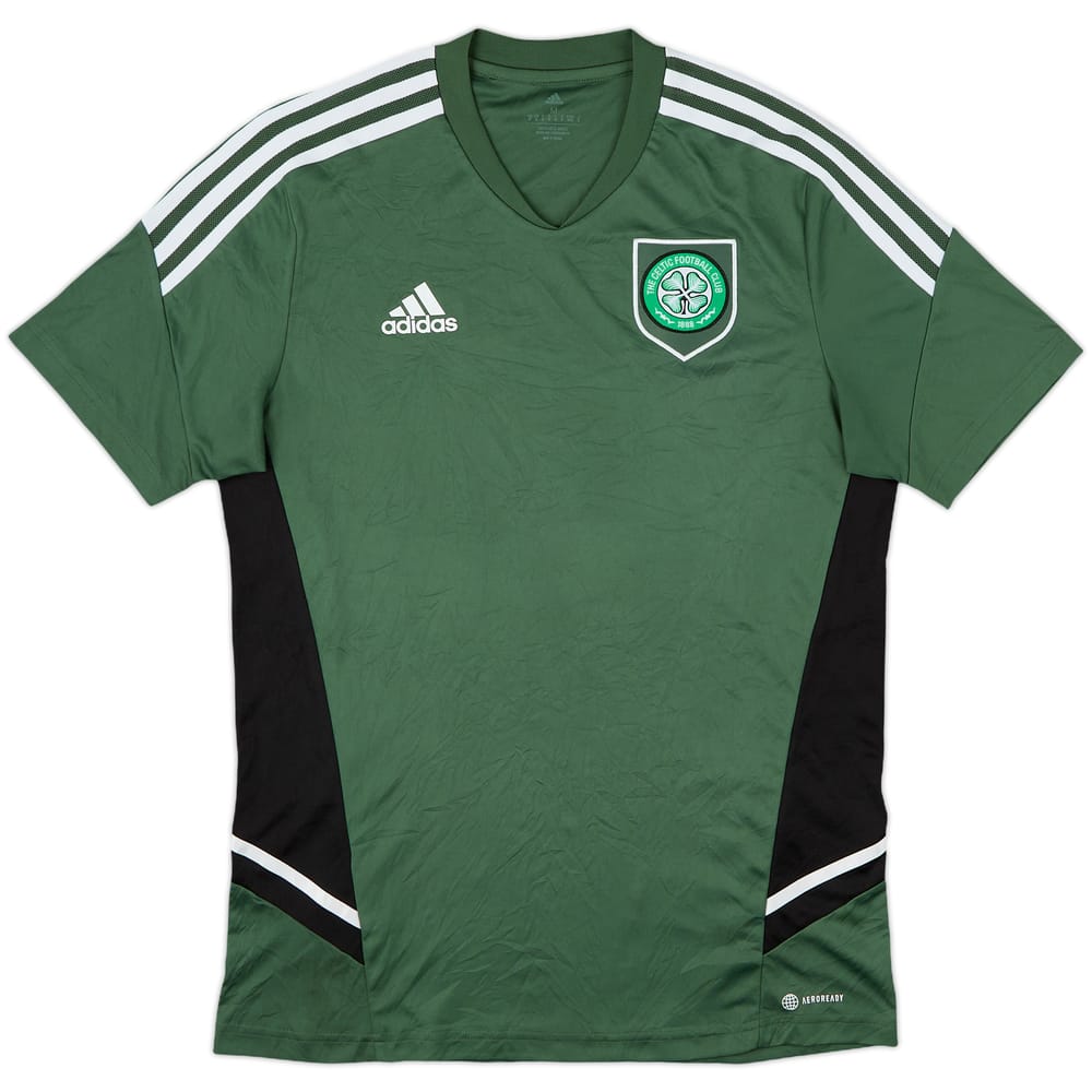 2022-23 Celtic adidas Training Shirt - 8/10 - (M)