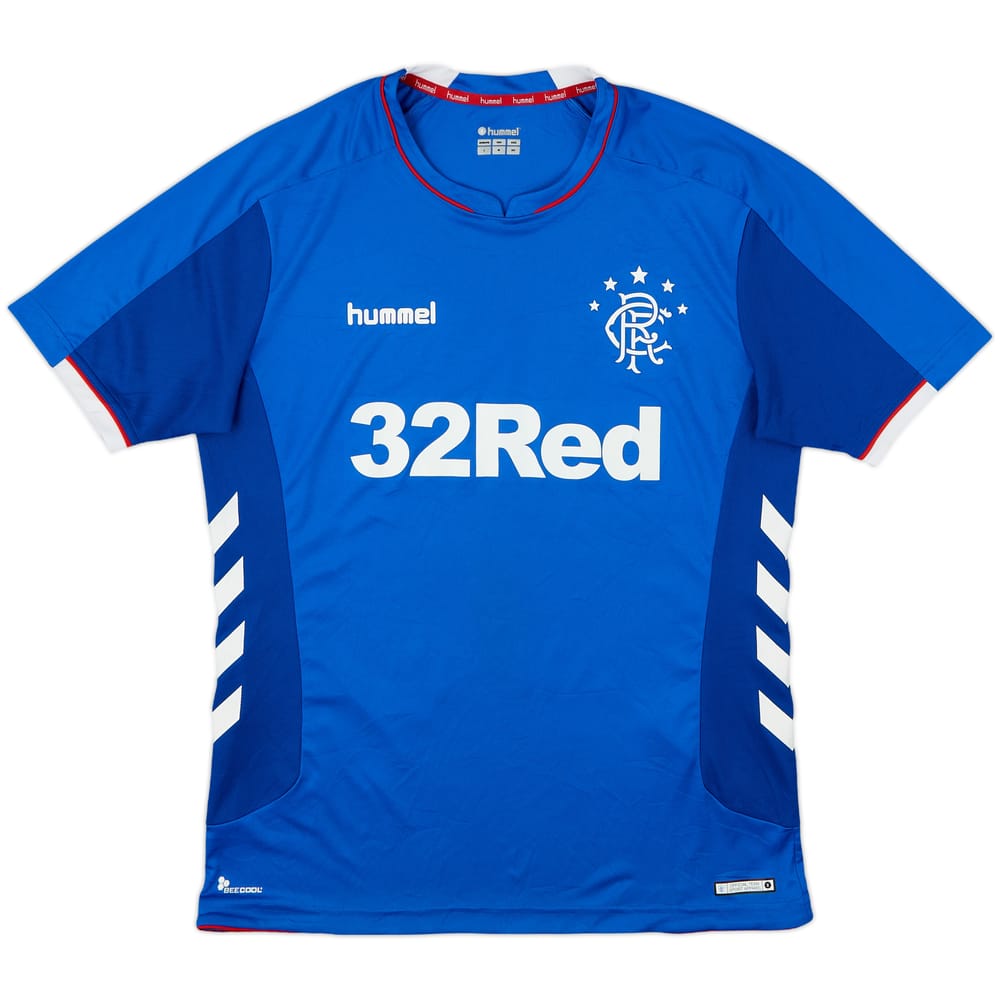 2018-19 Rangers Home Shirt - 6/10 - (L)