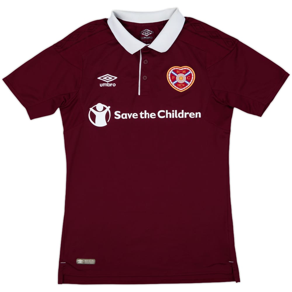 2017-18 Hearts Home Shirt - 7/10 - (S)