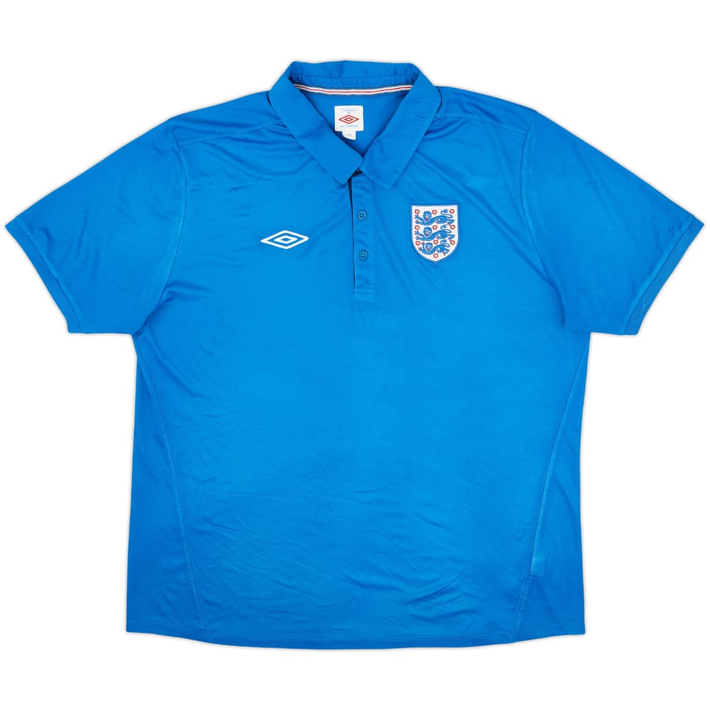 2010-11 England Umbro Polo Shirt - 6/10 - (XXL)