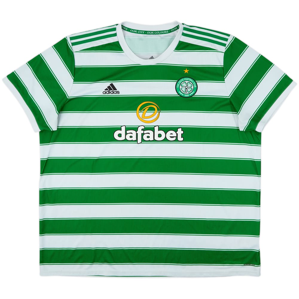 2021-22 Celtic Home Shirt - 7/10 - (3XL)