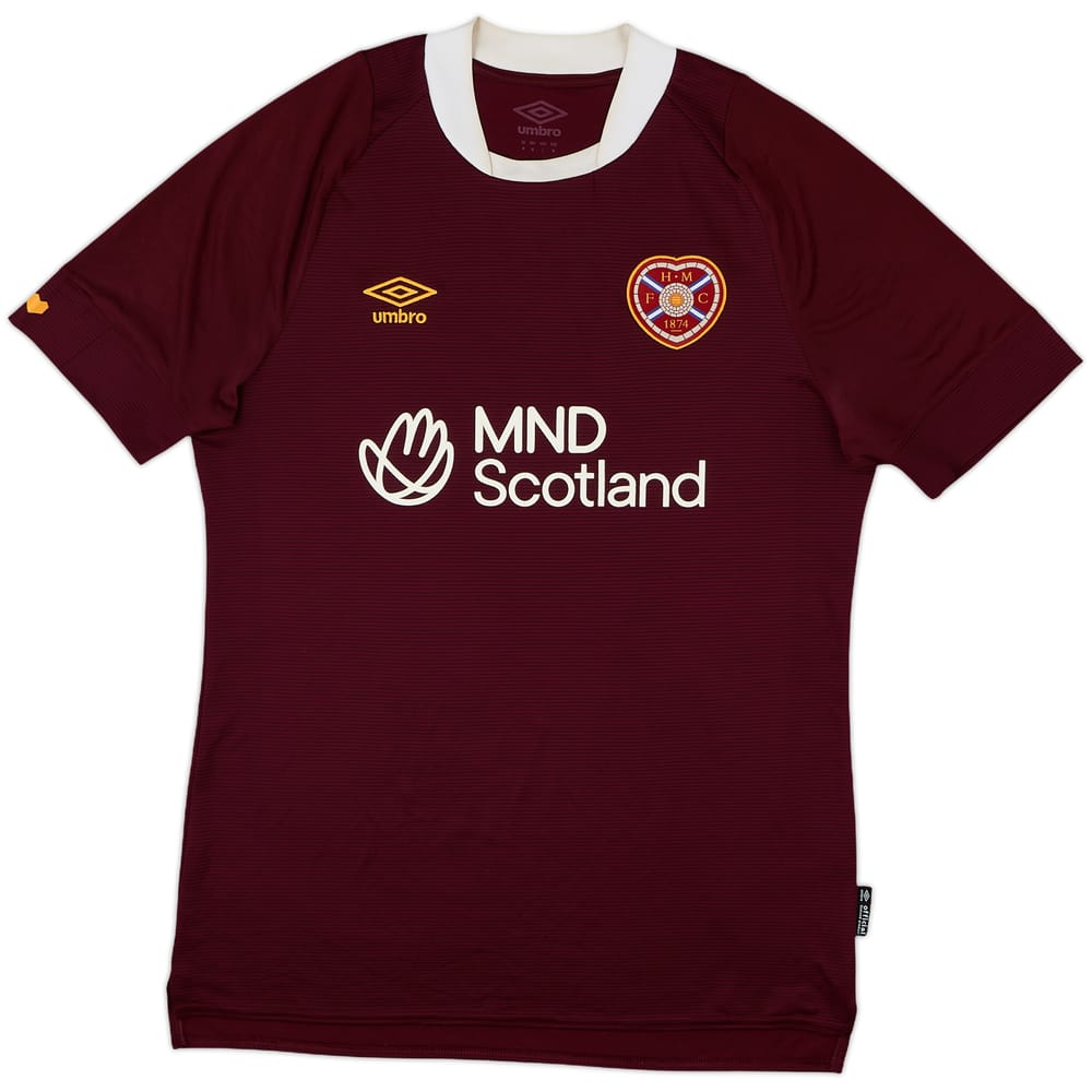 2022-23 Hearts Home Shirt - 7/10 - (M)