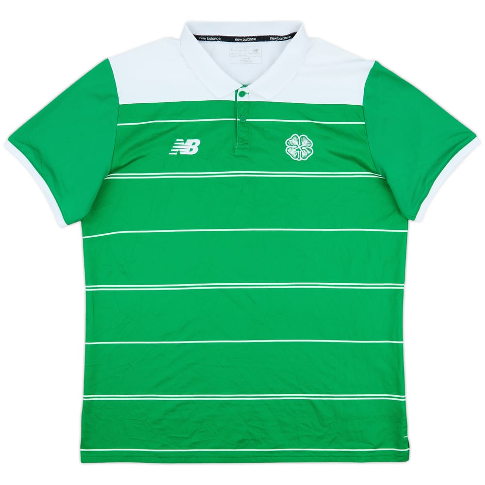 2017-18 Celtic New Balance Polo Shirt - 10/10 - (XL)