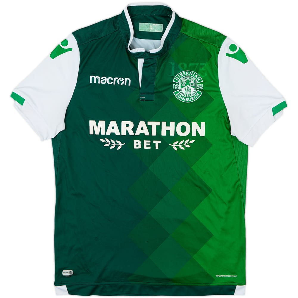 2018-19 Hibernian Home Shirt - 5/10 - (M)