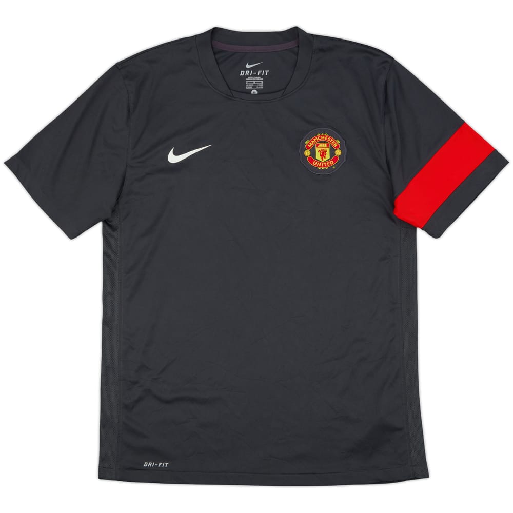 2010-11 Manchester United Nike Training Shirt - 8/10 - (M)