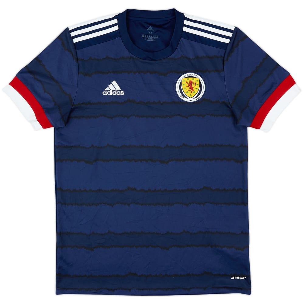2020-22 Scotland Home Shirt - 10/10 - (M)