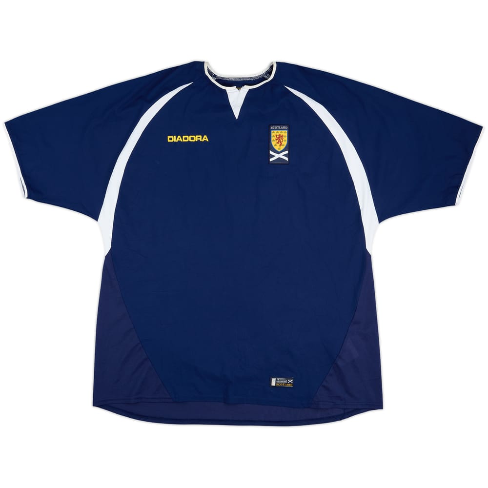 2003-05 Scotland Home Shirt - 4/10 - (XL)