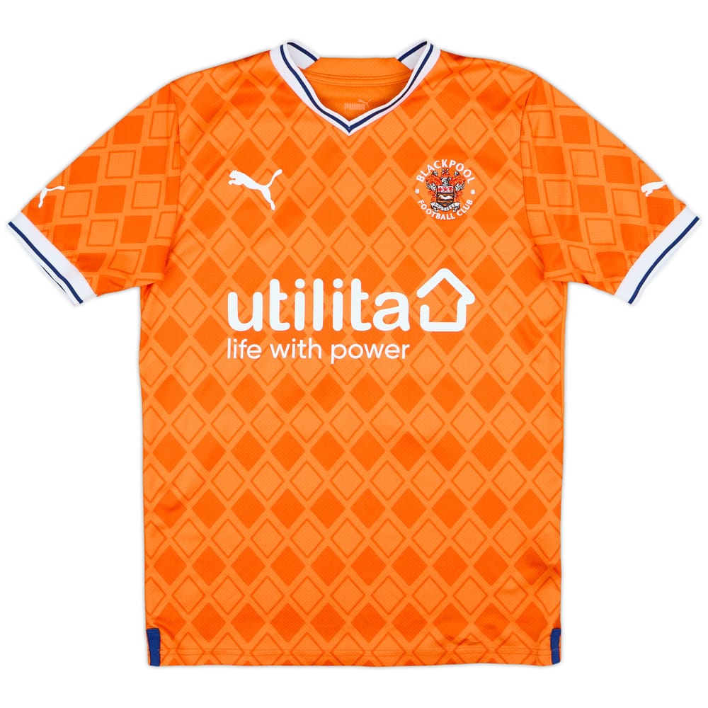 2022-23 Blackpool Home Shirt #19 - 6/10 - (S)