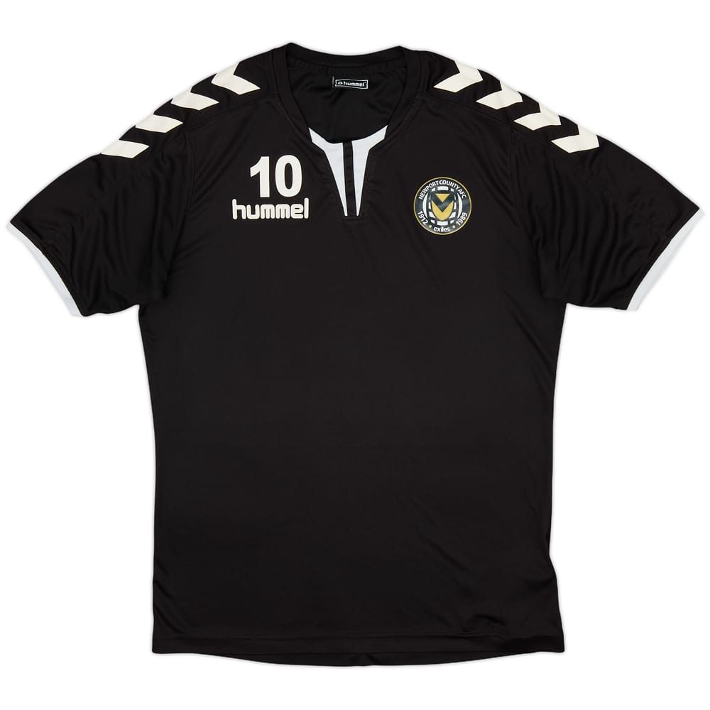 2021-22 Newport County Hummel Training Shirt #10 - 8/10 - (S)