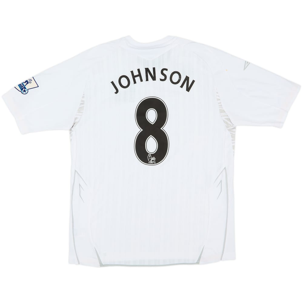 2007-08 Everton Away Shirt Johnson #8 - 6/10 - (L)