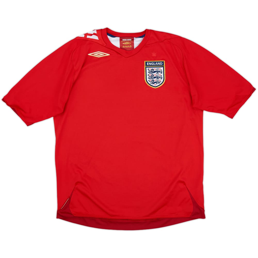 2006-08 England Away Shirt - 5/10 - (L)