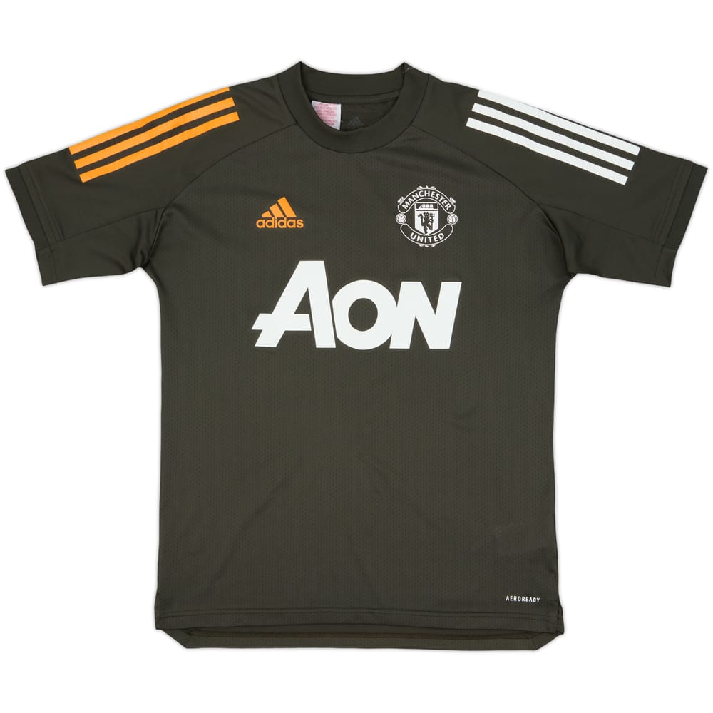 2020-21 Manchester United adidas Training Shirt - 9/10 - (L.Boys)