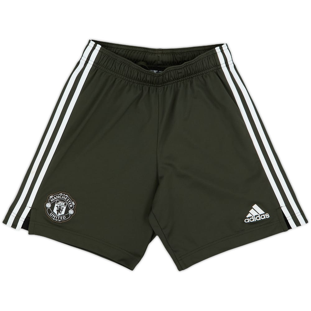 2019-20 Manchester United adidas Training Shorts - 9/10 - (S)