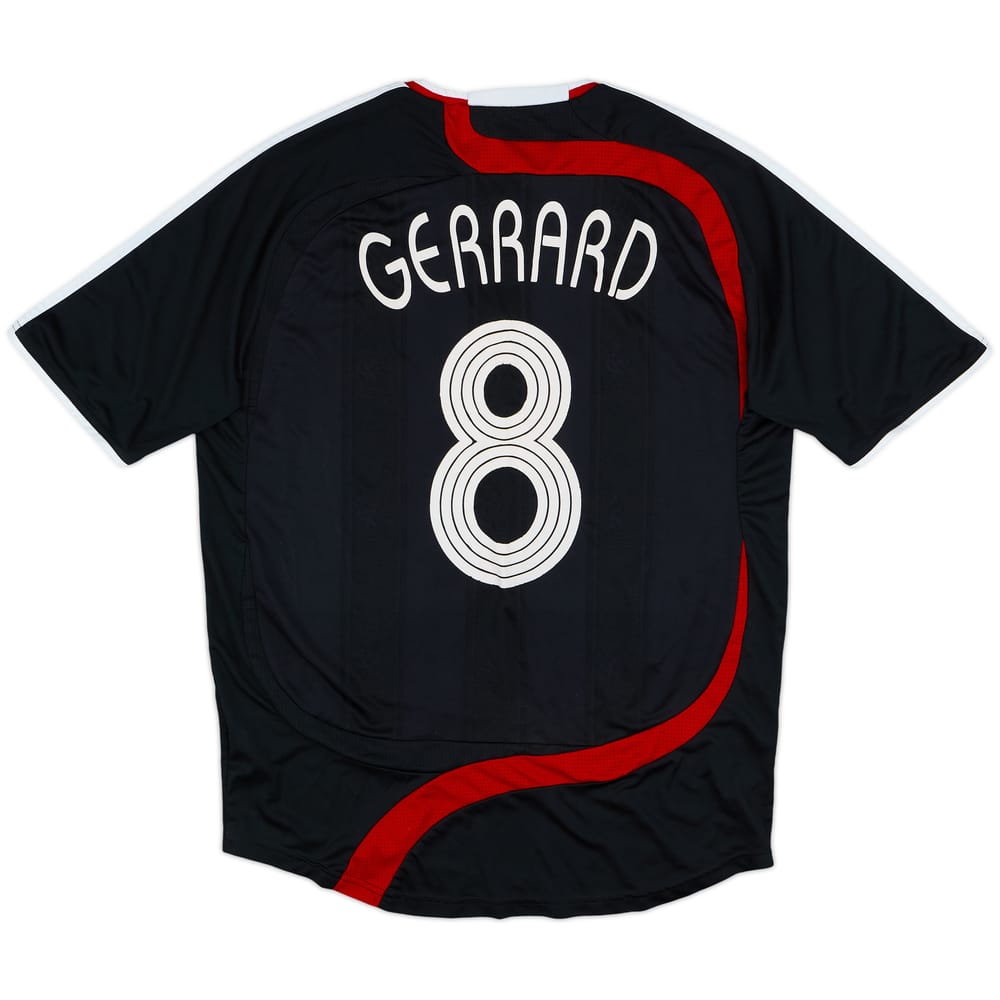 2007-08 Liverpool Third Shirt Gerrard #8 - 7/10 - (M)