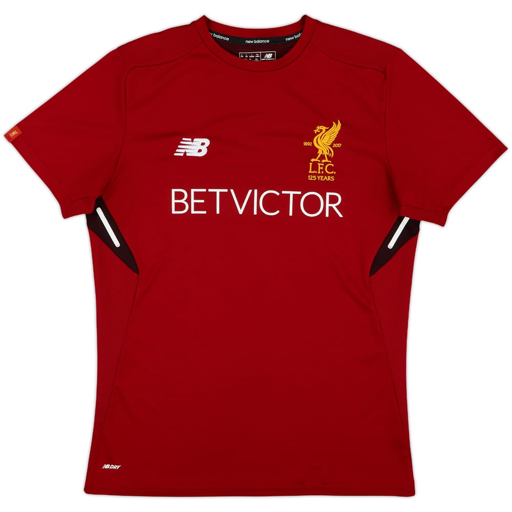 2017-18 Liverpool New Balance Training Shirt - 8/10 - (L)