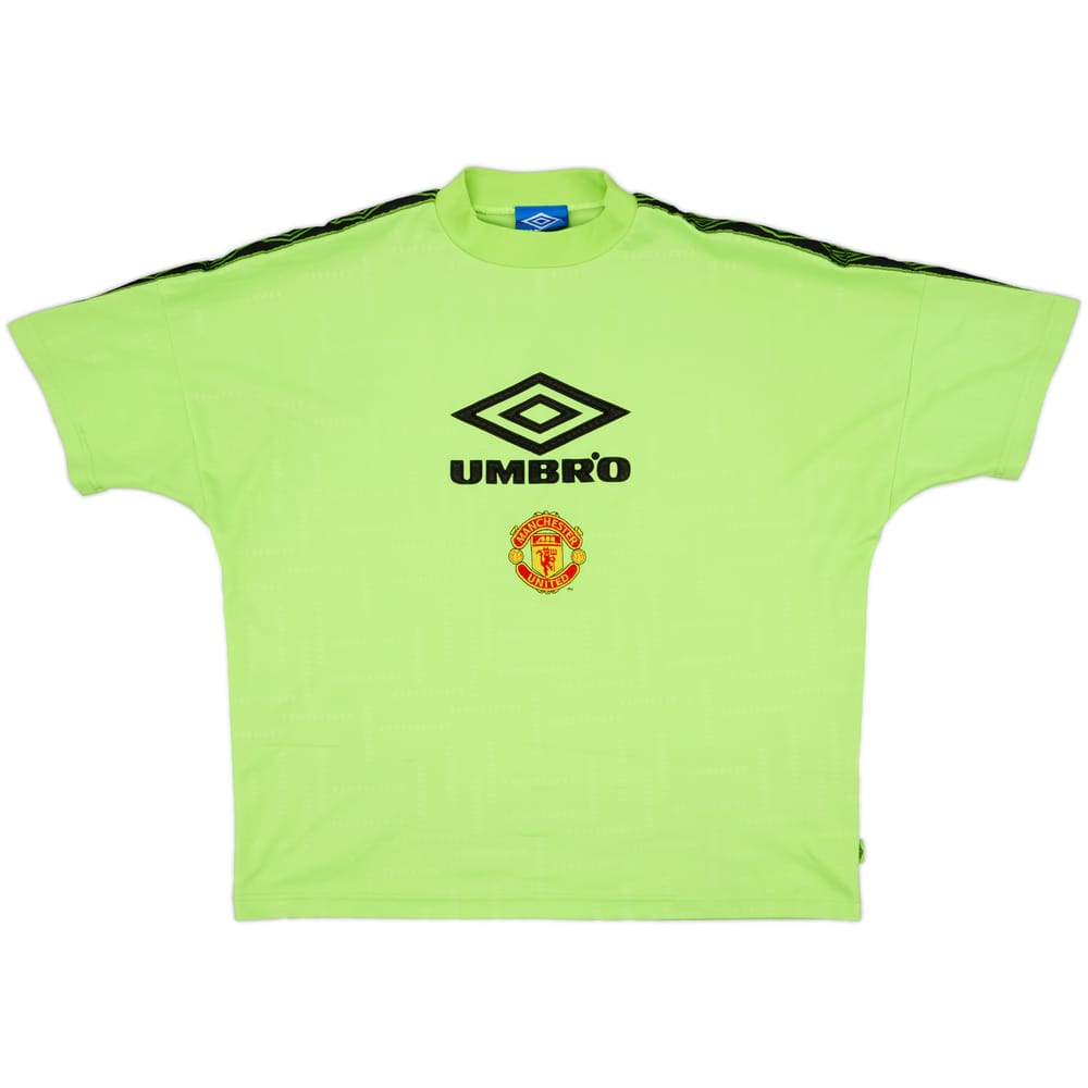 1994-95 Manchester United Umbro Training Shirt - 8/10 - (L)