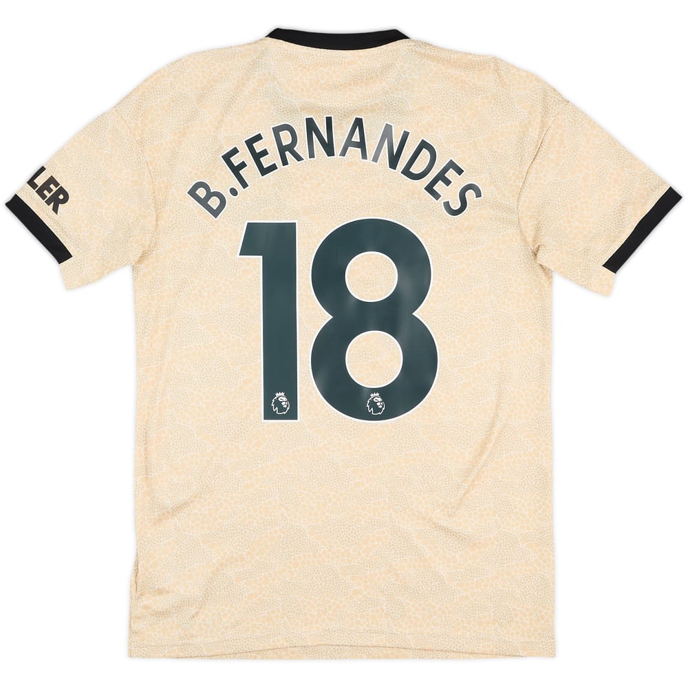 2019-20 Manchester United Camiseta de visitante B.Fernandes #18 - 6/10 - (S)