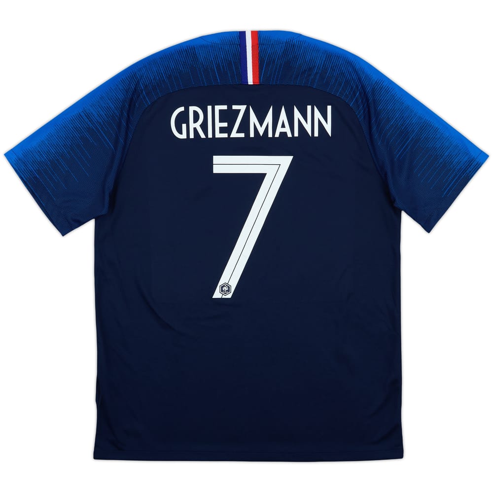 2018 France Home Shirt Griezmann #7 - 10/10 - (L)