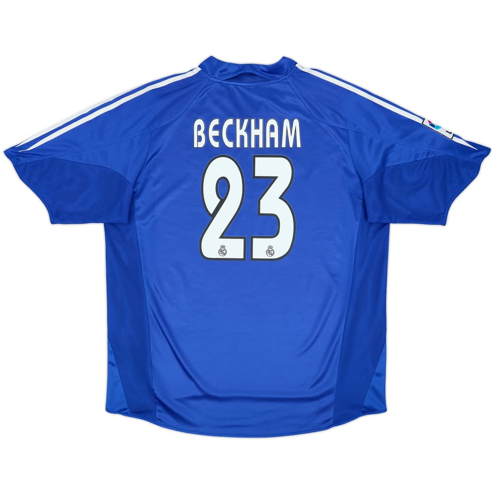 2004-05 Real Madrid Third Shirt Beckham #23 - 10/10 - (XL)