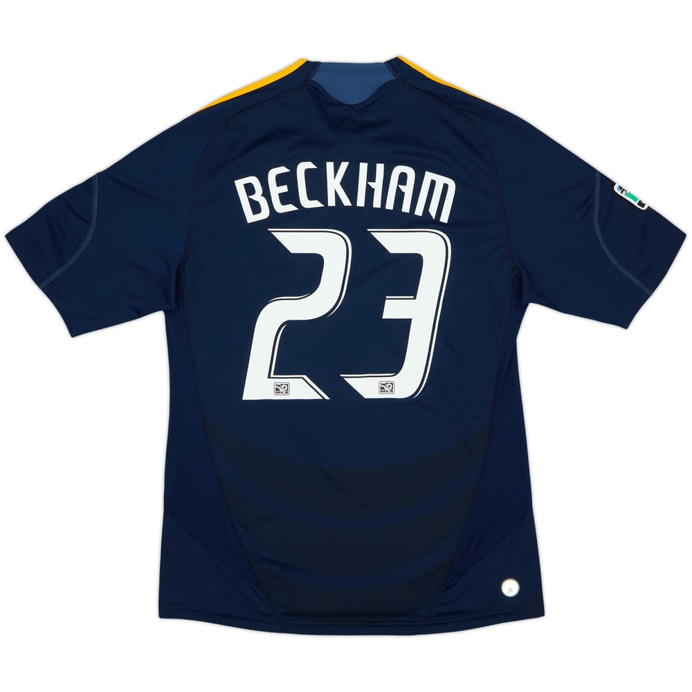 2009-11 LA Galaxy Authentic Away Shirt Beckham #23 (M)