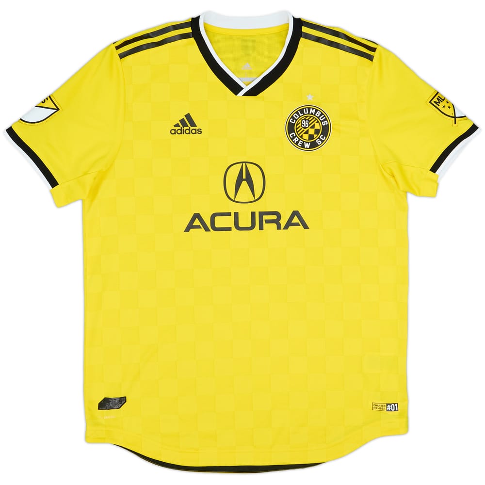 2019 Columbus Crew Authentic Home Shirt - 5/10 - (L)