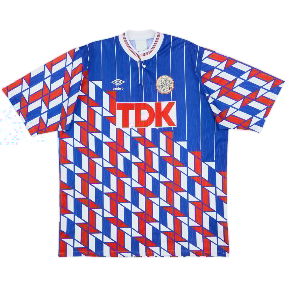 1989-90 Ajax Away Shirt - 6/10 - (L)