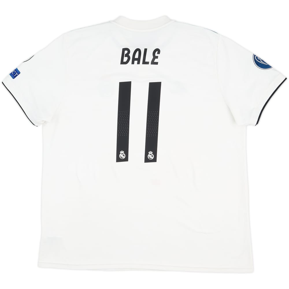 2018-19 Real Madrid Home Shirt Bale #11 - 6/10 - (XXL)