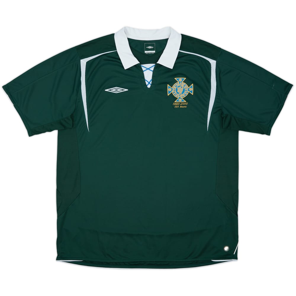 2005 Northern Ireland '125 Years' Shirt - 9/10 - (XXL)