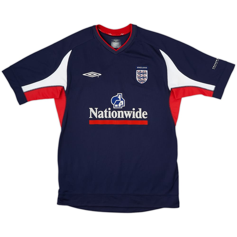 2002-04 England Umbro Training Shirt - 7/10 - (M)