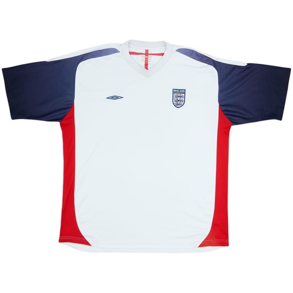 2004-06 England Umbro Training Shirt - 8/10 - (XL)