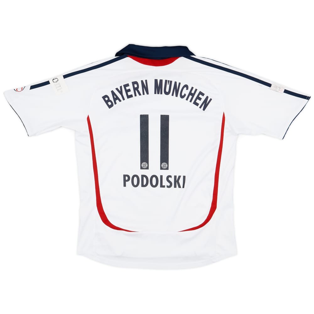 2006-07 Bayern Munich Away Shirt Podolski #11 - 5/10 - (L.Boys)