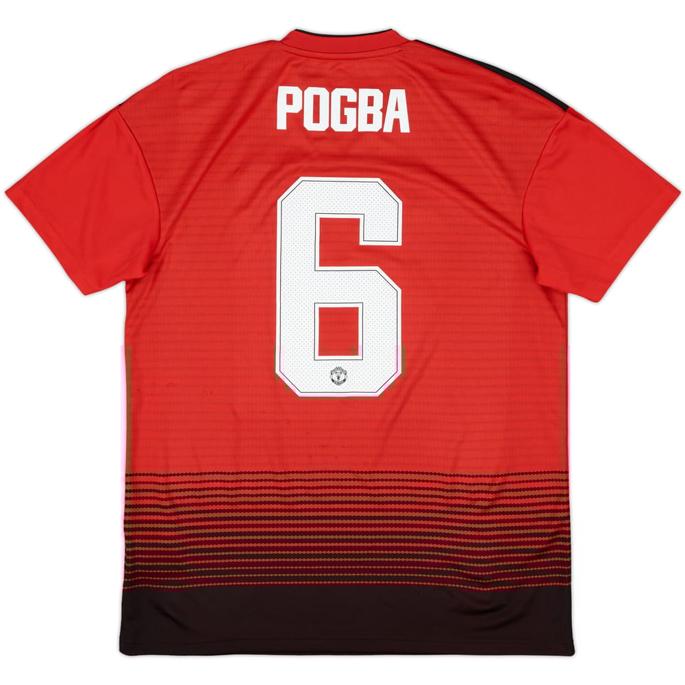 2018-19 Manchester United Home Shirt Pogba #6 (M)