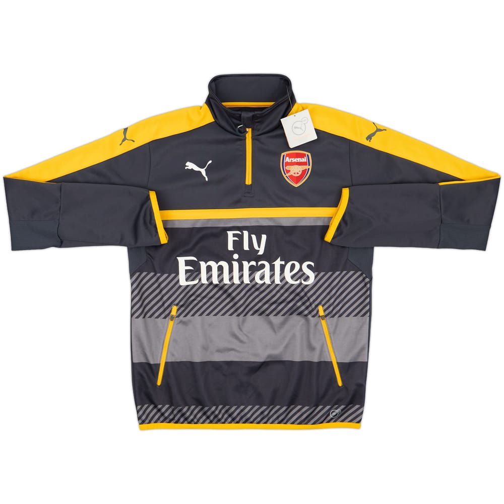 2016-17 Arsenal Puma 1/4 Zip Sweat Top (M)
