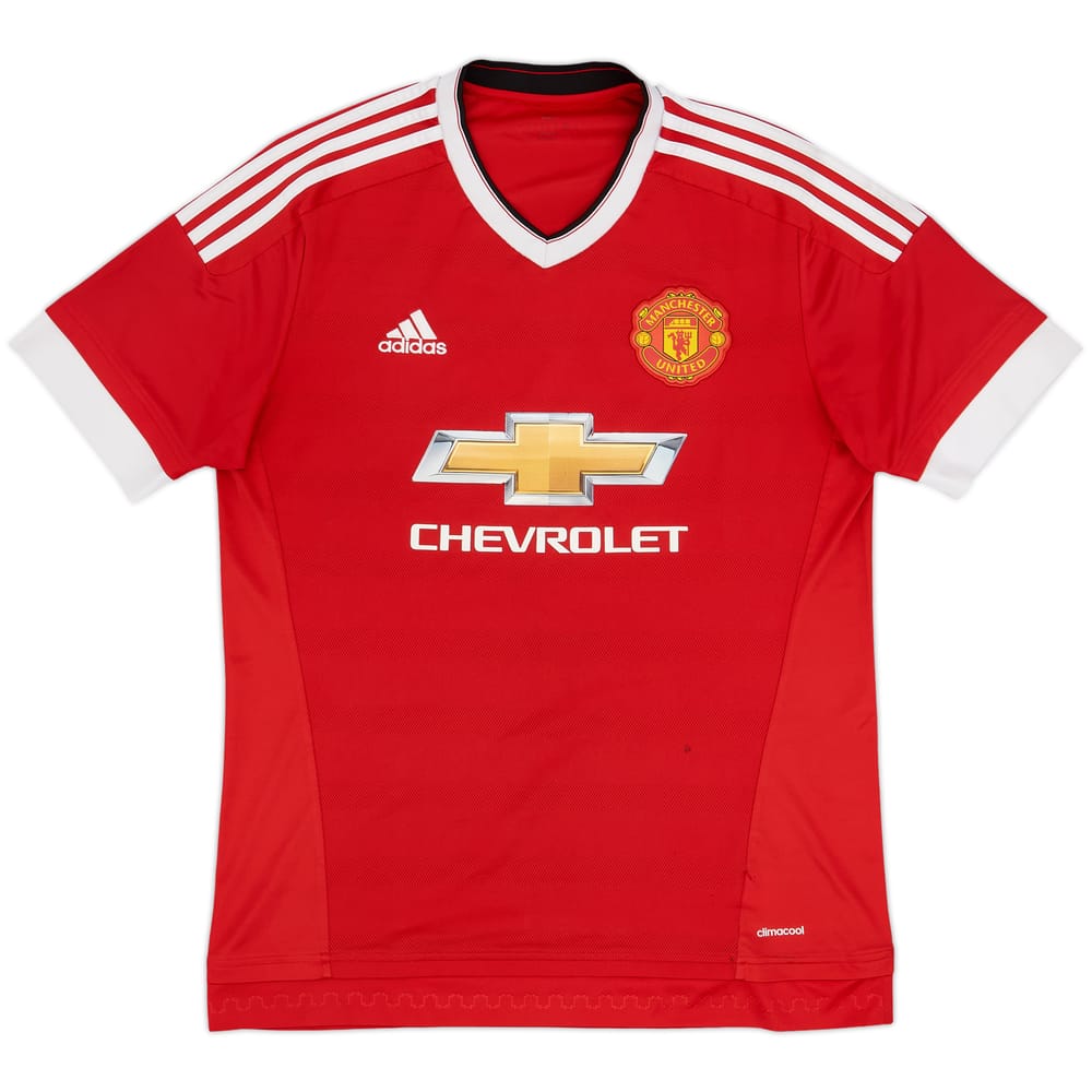 2015-16 Manchester United Home Shirt - 5/10 - (L)