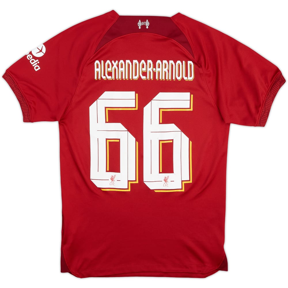 2022-23 Liverpool Home Shirt Alexander-Arnold #66 - 5/10 - (XS)