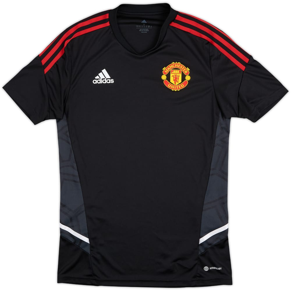 2021-22 Manchester United adidas Training Shirt - 10/10 - (S)